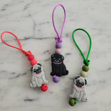 Tirette CHIEN pour fermeture éclair, aide-zip, PUG, CHIHUAHUA, TECKEL