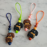 Tirette CHIEN pour fermeture éclair, aide-zip, PUG, CHIHUAHUA, TECKEL