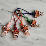 Tirette VACHE HIGHLAND pour fermeture éclair, aide l'autonomie des petit