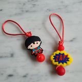 Tirette SUPER HÉROS pour fermeture éclair, aide-zip