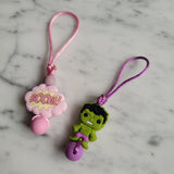 Tirette SUPER HÉROS pour fermeture éclair, aide-zip