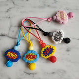 Tirette SUPER HÉROS pour fermeture éclair, aide-zip