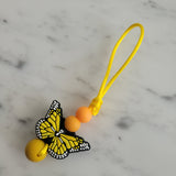 Tirette PAPILLON COLORÉ, pour fermeture éclair, ami-zip