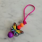 Tirette PAPILLON COLORÉ, pour fermeture éclair, ami-zip