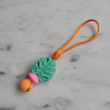 Tirette MONSTERA pour fermeture éclair, zipette, aide l'autonomie des petits