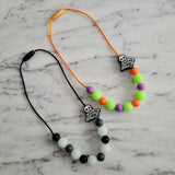 Collier pour enfant HALLOWEEN, BRILLE DANS LE NOIR