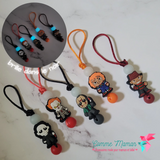 Tirette HALLOWEEN, pour fermeture éclair, BRILLE DANS LE NOIR