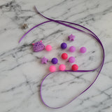 Ensemble DIY, COLLIER DE NOËL à assembler