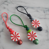 Tirette de NOËL, bonhomme de neige, bonbon, pour fermeture éclair