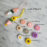 Tirette POT DE FLEURS pour fermeture éclair, aide-zip