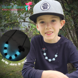 Collier pour enfant HALLOWEEN, BRILLE DANS LE NOIR