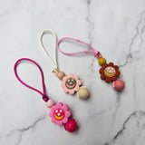 Tirette FLEUR JOUR ET NUIT, pour fermeture éclair, ami-zip