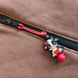 Tirette VACHE LOVE pour fermeture éclair, zipette, aide l'autonomie des petit