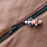 Tirette VACHE LOVE pour fermeture éclair, zipette, aide l'autonomie des petit