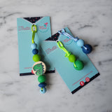 Identificateur SUR MESURE, tirette à fermeture éclair, sac d'école, étui à crayons