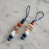 Identificateur SUR MESURE, tirette à fermeture éclair, sac d'école, étui à crayons