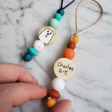 Identificateur PANDA, tirette à fermeture éclair, sac d'école, étui à crayons