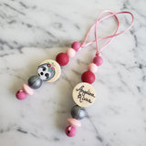 Identificateur LICORNE, tirette à fermeture éclair, sac d'école, étui à crayons