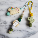 Identificateur LAMA, ALPAGA, tirette à fermeture éclair, sac d'école, étui à crayons