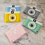 Jouet de dentition APPAREIL PHOTOS, jouet à mâchouiller,  silicone alimentaire,  poussée dentaire