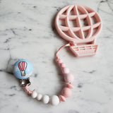 Attache-suce MONGOLFIÈRE, ballon, modèle Henri, cadeau de shower