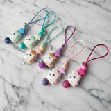 Tirette LICORNE pour fermeture éclair, zipette, aide l'autonomie des petit, accessoire sensoriel, bille de silicone