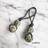 DUO de MINI tirettes pour fermeture éclair, ens. de 2 zipettes, aide-zip, identificateur de sac,  accessoire sensoriel, bille de silicone