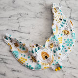 Bavoir ABEILLE, bavoir 3-24 mois, poussée dentaire, cadeau de shower