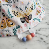 Bavoir PAPILLONS, bavoir 3-24 mois, poussée dentaire, cadeau de shower