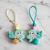 Tirette SIRÈNE pour fermeture éclair, zipette, aide l'autonomie des petit, accessoire sensoriel, bille de silicone