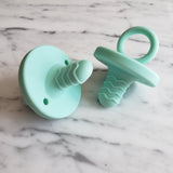 SUCE DE DENTITION en silicone, accessoire de dentition, jouet de dentition en silicone, cadeau de shower  cadeau de naissance