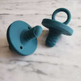 SUCE DE DENTITION en silicone, accessoire de dentition, jouet de dentition en silicone, cadeau de shower  cadeau de naissance