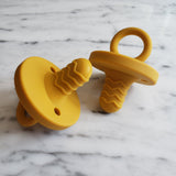 SUCE DE DENTITION en silicone, accessoire de dentition, jouet de dentition en silicone, cadeau de shower  cadeau de naissance