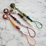 Attache-suce POULE, perles de silicone, cadeau de shower