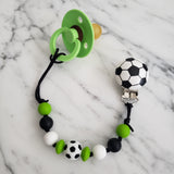 Attache-suce SOCCER, sport, peint à la main, cadeau de shower