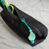 Tirette BATEAU, VOILIER pour fermeture éclair, zipette, aide l'autonomie des petit, accessoire sensoriel, bille de silicone