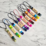 Identificateur PRÉNOM, tirette à fermeture éclair, sac d'école, étui à crayons