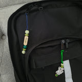 Identificateur PRÉNOM, tirette à fermeture éclair, sac d'école, étui à crayons