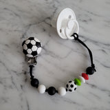 Attache-suce SOCCER, sport, peint à la main, cadeau de shower