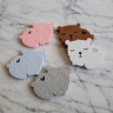 Jouet de dentition OURSON, jouet à mâchouiller, silicone alimentaire, poussée dentaire