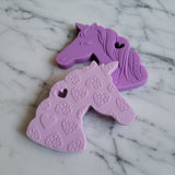 Jouet de dentition LICORNE, jouet à mâchouiller, silicone alimentaire, poussée dentaire