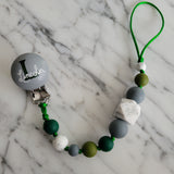 Attache-suce MODÈLE CHARLES, personnalisée avec prénom, cadeau de shower