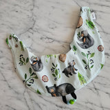 Bavoir OURSONS GOURMANDS, bavoir 3-24 mois, poussée dentaire, cadeau de shower