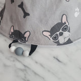 Bavoir BOSTON, bavoir 3-24 mois, poussée dentaire, cadeau de shower