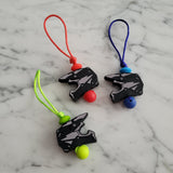 Tirette ballon CASQUE MOTO pour fermeture éclair, zipette, aide l'autonomie des petits, accessoire sensoriel, bille de silicone