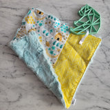 Doudou réconfort ABEILLES, mini doudou, fausse fourrure, accessoire pour bébé, cadeau de shower