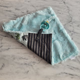 Doudou réconfort OURSON GOURMAND, mini doudou, fausse fourrure, accessoire pour bébé, cadeau de shower