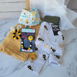 Boite cadeau ABEILLES, shower de bébé, cadeau de naissance