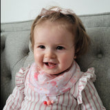 Bavoir COQUILLAGES, bavoir 3-24 mois, poussée dentaire, cadeau de shower