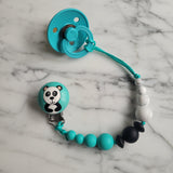 Attache-suce PANDA, peint è la main, modèle HENRI, cadeau de shower,